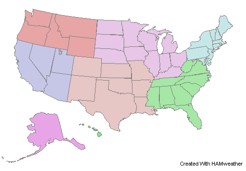 US Forecast Map